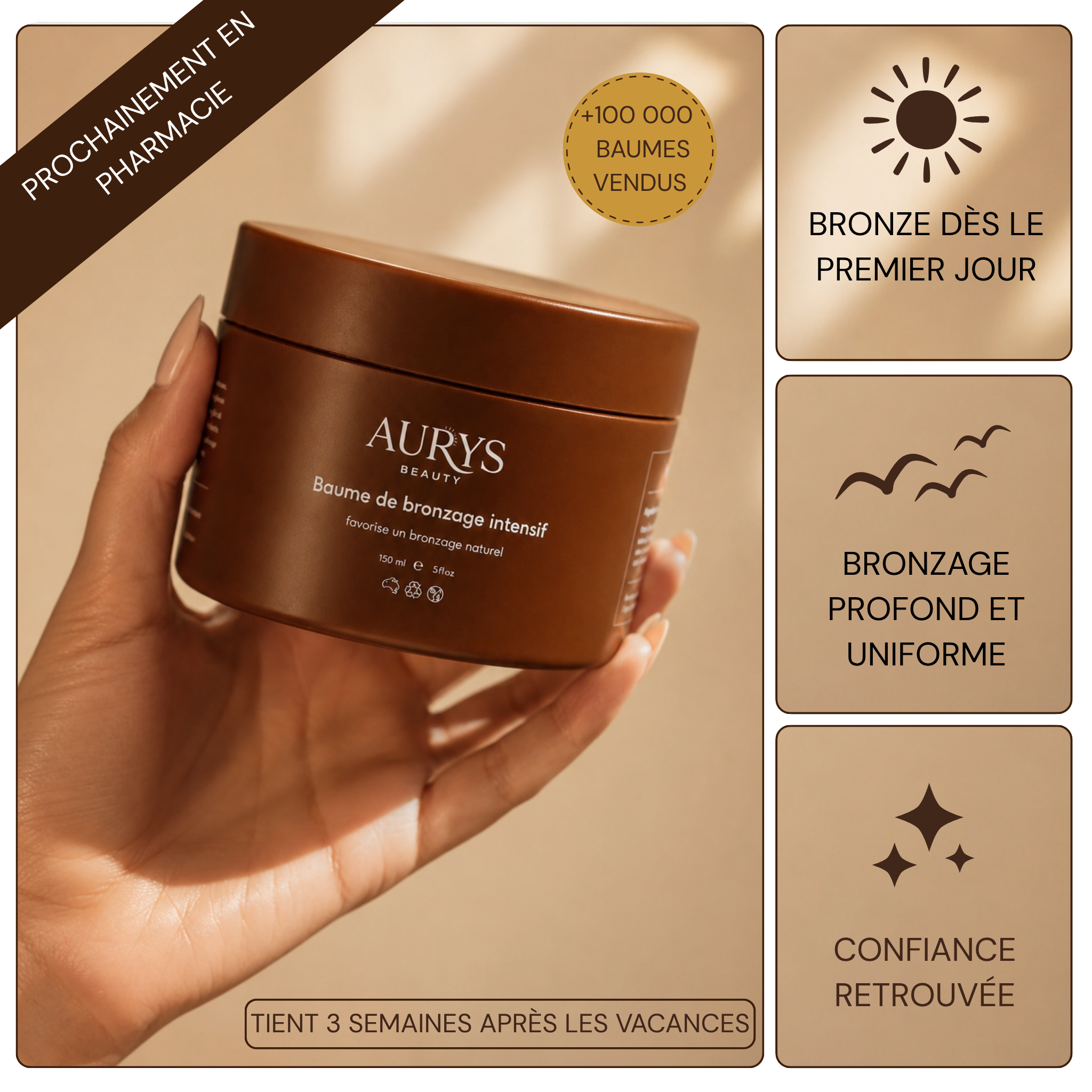 Baume Éclat Doré - AurysBeauty