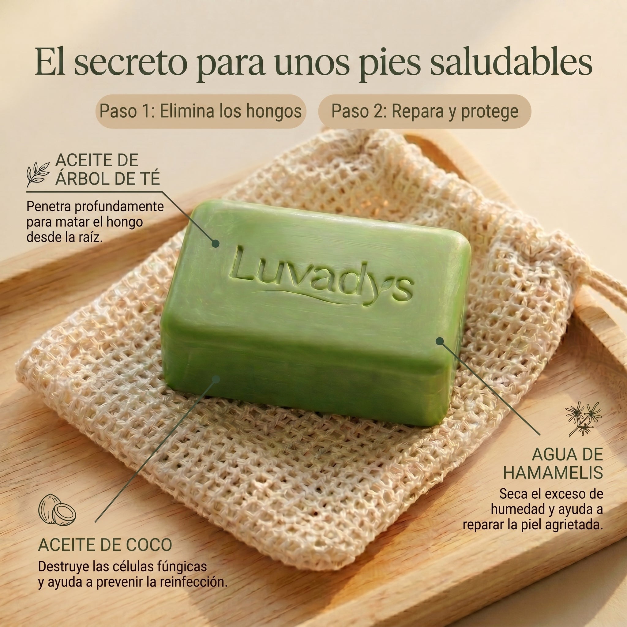 Jabón Antifúngico Luvadys